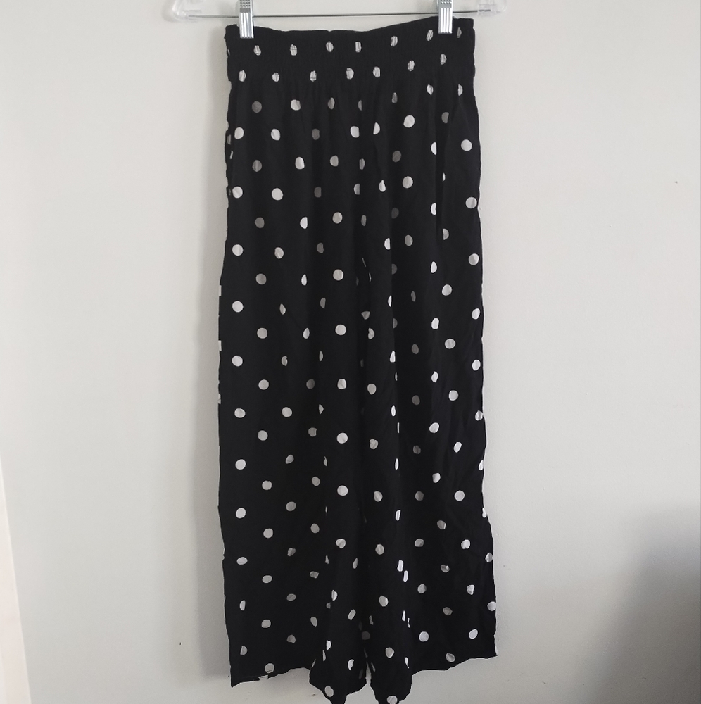Urban Outfitters Coco Polka Dot Culotte Wide Pants - Picture 6 of 8